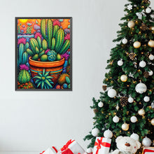 Load image into Gallery viewer, Cactus Flower 30X40CM(Canvas) Full Round Drill Diamond Painting
