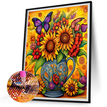 Load image into Gallery viewer, Sunflower 30X40CM(Canvas) Full Round Drill Diamond Painting
