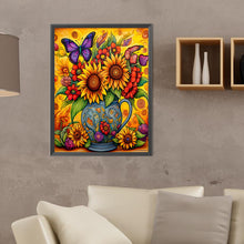 Load image into Gallery viewer, Sunflower 30X40CM(Canvas) Full Round Drill Diamond Painting
