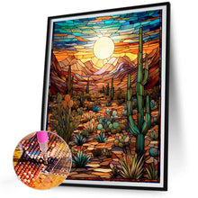 Load image into Gallery viewer, Desert Cactus 30X40CM(Canvas) Full Round Drill Diamond Painting
