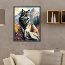 Load image into Gallery viewer, Wolf 30X40CM(Canvas) Full Round Drill Diamond Painting
