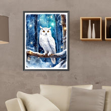 Load image into Gallery viewer, Owl 30X40CM(Canvas) Full Round Drill Diamond Painting
