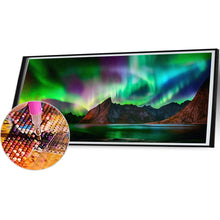 Load image into Gallery viewer, Aurora At Night 85X45CM(Canvas) Full AB Round Drill Diamond Painting
