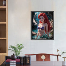 Load image into Gallery viewer, Mermaid Princess 40X50CM(Canvas) Full Round Drill Diamond Painting
