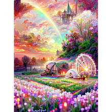 Load image into Gallery viewer, Rainbow Manor 30X40CM(Canvas) Full Round Drill Diamond Painting
