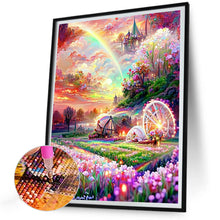 Load image into Gallery viewer, Rainbow Manor 30X40CM(Canvas) Full Round Drill Diamond Painting
