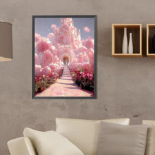 Load image into Gallery viewer, Pink Cloud Manor 30X40CM(Canvas) Full Round Drill Diamond Painting
