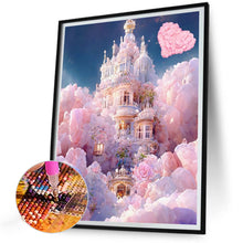 Load image into Gallery viewer, Pink Cloud Manor 30X40CM(Canvas) Full Round Drill Diamond Painting
