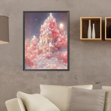 Load image into Gallery viewer, Pink Cloud Manor 30X40CM(Canvas) Full Round Drill Diamond Painting
