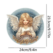Load image into Gallery viewer, Angel Girl Single-Sided Diamond Painting Hanging Pendant for Home Wall Decor(#3)
