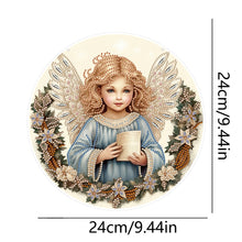 Load image into Gallery viewer, Angel Girl Single-Sided Diamond Painting Hanging Pendant for Home Wall Decor(#5)
