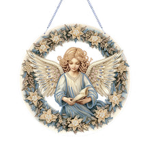 Load image into Gallery viewer, Angel Girl Single-Sided Diamond Painting Hanging Pendant for Home Wall Decor(#6)
