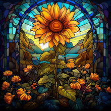 Load image into Gallery viewer, Flowers And Sunflowers 35X35CM(Canvas) Full AB Square Drill Diamond Painting
