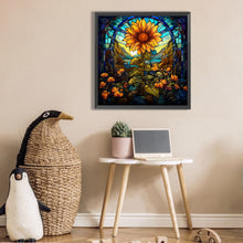 Load image into Gallery viewer, Flowers And Sunflowers 35X35CM(Canvas) Full AB Square Drill Diamond Painting
