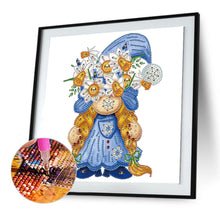 Load image into Gallery viewer, Garden Gnome 30X30CM(Canvas) Partial Special Shaped Drill Diamond Painting
