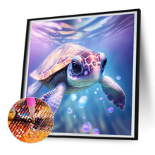 Load image into Gallery viewer, Sea Turtle In Ocean 30*30CM(Canvas) Full Round Drill Diamond Painting
