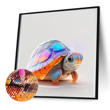 Load image into Gallery viewer, Sea Turtle In Ocean 30*30CM(Canvas) Full Round Drill Diamond Painting
