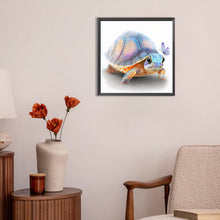 Load image into Gallery viewer, Sea Turtle In Ocean 30*30CM(Canvas) Full Round Drill Diamond Painting
