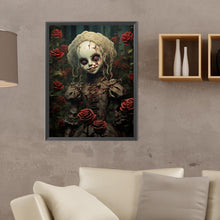 Load image into Gallery viewer, Skull Doll 30X40CM(Canvas) Full Round Drill Diamond Painting
