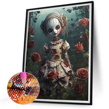 Load image into Gallery viewer, Skull Doll 30X40CM(Canvas) Full Round Drill Diamond Painting
