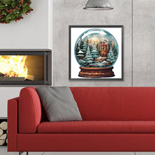 Load image into Gallery viewer, Christmas Crystal Ball 30X30CM(Canvas) Full Round Drill Diamond Painting
