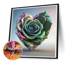 Load image into Gallery viewer, Love Rose 30X30CM(Canvas) Full Round Drill Diamond Painting
