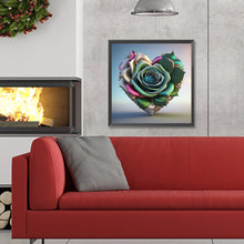 Load image into Gallery viewer, Love Rose 30X30CM(Canvas) Full Round Drill Diamond Painting
