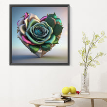 Load image into Gallery viewer, Love Rose 30X30CM(Canvas) Full Round Drill Diamond Painting
