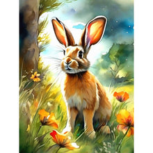 Load image into Gallery viewer, Rabbit In The Forest 30X40CM(Canvas) Full Round Drill Diamond Painting
