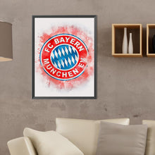 Load image into Gallery viewer, Bayern Munich Football Team Logo 30X40CM(Canvas) Full Round Drill Diamond Painting
