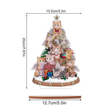 Load image into Gallery viewer, Wooden Christmas Diamond Painting Tabletop Ornament for Table Office Decor (#1)
