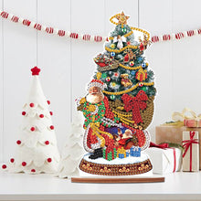 Load image into Gallery viewer, Wooden Christmas Diamond Painting Tabletop Ornament for Table Office Decor (#2)
