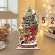 Load image into Gallery viewer, Wooden Christmas Diamond Painting Tabletop Ornament for Table Office Decor (#2)
