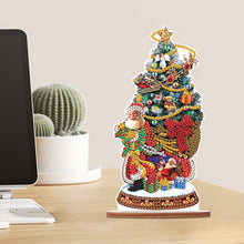 Load image into Gallery viewer, Wooden Christmas Diamond Painting Tabletop Ornament for Table Office Decor (#2)
