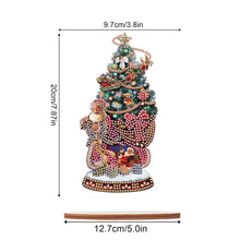 Load image into Gallery viewer, Wooden Christmas Diamond Painting Tabletop Ornament for Table Office Decor (#2)
