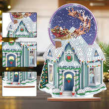 Load image into Gallery viewer, Wooden Christmas Diamond Painting Tabletop Ornament for Table Office Decor (#4)
