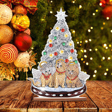 Load image into Gallery viewer, Wooden Christmas Diamond Painting Tabletop Ornament for Table Office Decor (#8)
