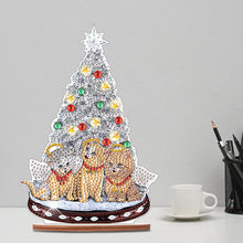 Load image into Gallery viewer, Wooden Christmas Diamond Painting Tabletop Ornament for Table Office Decor (#8)
