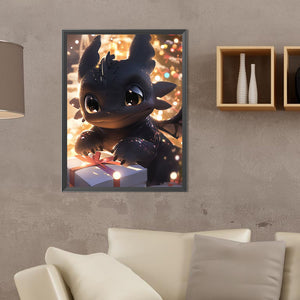 Toothless And Christmas Presents 30X40CM(Canvas) Full Round Drill Diamond Painting