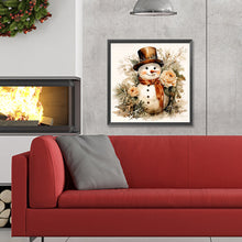 Load image into Gallery viewer, Ceremonial Snowman 30X30CM(Canvas) Full Round Drill Diamond Painting
