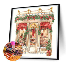 Load image into Gallery viewer, Christmas Shop 25X25CM(Canvas) Partial Special Shaped Drill Diamond Painting
