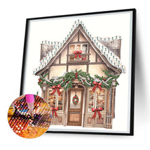 Load image into Gallery viewer, Christmas Shop 25X25CM(Canvas) Partial Special Shaped Drill Diamond Painting
