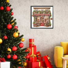 Load image into Gallery viewer, Christmas Shop 25X25CM(Canvas) Partial Special Shaped Drill Diamond Painting
