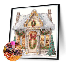 Load image into Gallery viewer, Christmas Shop 25X25CM(Canvas) Partial Special Shaped Drill Diamond Painting
