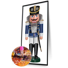 Load image into Gallery viewer, Christmas Nutcracker 30X60CM(Canvas) Partial Special Shaped Drill Diamond Painting
