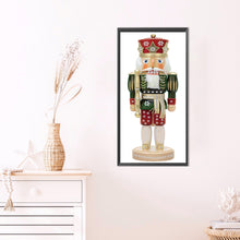 Load image into Gallery viewer, Christmas Nutcracker 30X60CM(Canvas) Partial Special Shaped Drill Diamond Painting
