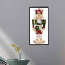 Load image into Gallery viewer, Christmas Nutcracker 30X60CM(Canvas) Partial Special Shaped Drill Diamond Painting
