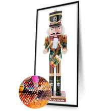 Load image into Gallery viewer, Christmas Nutcracker 30X60CM(Canvas) Partial Special Shaped Drill Diamond Painting
