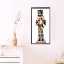 Load image into Gallery viewer, Christmas Nutcracker 30X60CM(Canvas) Partial Special Shaped Drill Diamond Painting
