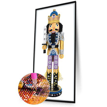 Load image into Gallery viewer, Christmas Nutcracker 30X60CM(Canvas) Partial Special Shaped Drill Diamond Painting
